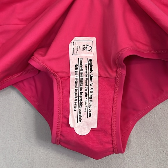 'Summer Fuchsia' Smocked Bikini Swim Bottoms 3X (24W-26W)-NWT - Time and Tru - Picture 14 of 16